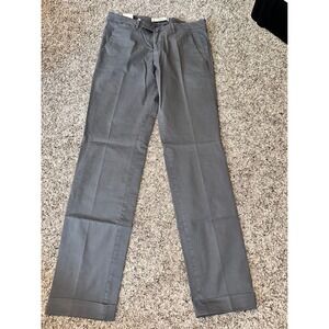 Briglia 1949 Mens Gray Casual Pants Trousers Size 38 New with Tags